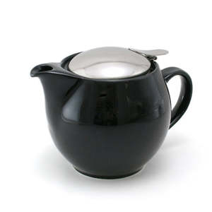 Zero Japan: Zero Japan Teapot 450ml - Gloss Black