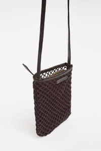 Yerse Mesh Mobile Pouch - Chocolate