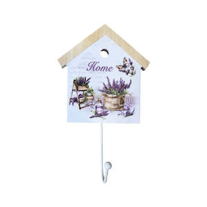 Best Interior Design: Wood Wall Hanging with Hook- Home