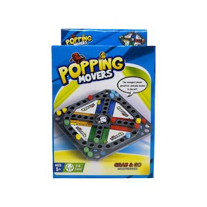 Toy Time: Travel Board Game - Popping Movers