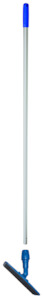 Broom Floor: Thick Scouring Pad Broom Tool - Blue, 100mm x 210mm x 1400mm (1)