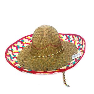 Flax/Seagrass Hat Mexico 50cm