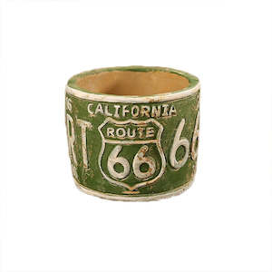 Vintage R66 Planter 13.5x10 Green