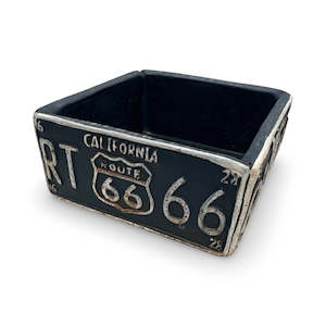 Plant Supplies: Vintage R66 Planter 13x13x6 Blue