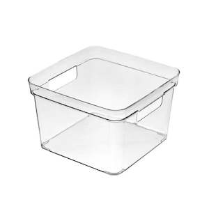 Square storage box with handle - S - 22*22*14.5(cm)