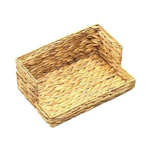 Fabric Bins: Water Hyacinth Shelf Basket