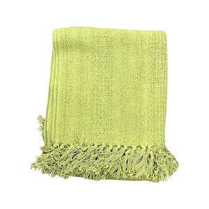 Soft Throws: Classio Sunshine Throw - Green