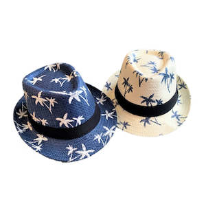 Printed Fedora Hat