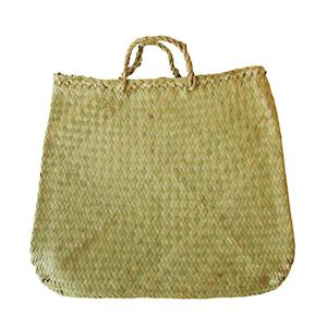 Flax Kete Bags: Flax/Seagrass Kete Bag 32x36cm