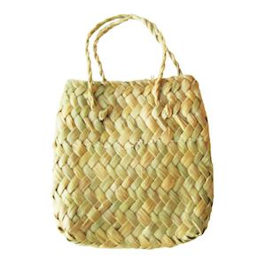 Flax Kete Bags: Flax/Seagrass Kete Bag 14x14cm