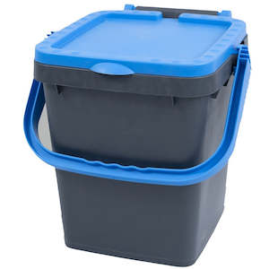 Italian Containers: ECOPLUS ITALIAN DUST BIN 20L BLUE