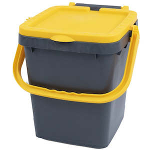 ECOPLUS ITALIAN DUST BIN 20L YELLOW