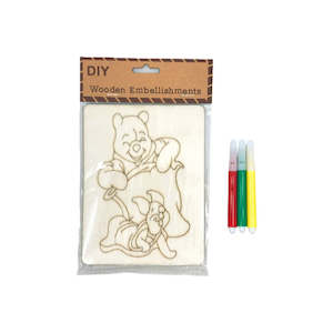 Adult Craft Gift: DIY Mini Wood Craft Board - Papa Bear