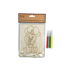 Adult Craft Gift: DIY Mini Wood Craft Board  - Duck