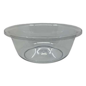 Basin Transparent Grey 37.5cm