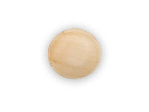 Palm Plates: Palm Leaf Round Dipping Bowl 10pc/pk - 9cm