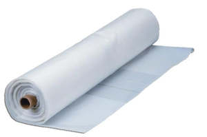 SWS Polyethylene Sheet - Clear, 4m x 25m x 200mu (1) 50% Recycled