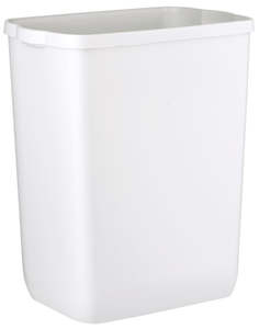 Wall Mount Bin 42L - White, 42L Capacity (6)