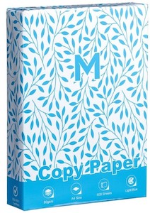 Office Supplies: Office Copy Paper A4 - Pastel Blue, 80gsm, 500 Sheets, FSC Mix® (5)