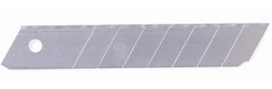 Office Supplies: Cutter Blades - Silver, SK7 Steel, 18mm x 100mm x 0.5mm (10)
