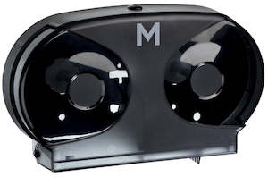 Household Toilet Roll Dispenser - Black, 40mm Core Size (1)