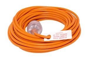 Cleaning Utensils: Extension Lead - Orange, 20m (1)