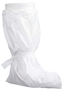 Protective Wear: Laminated CPE Boot Covers - White, 510mm (120) *Double Sole*