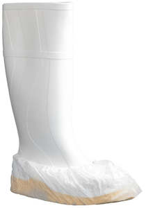 Polyethylene Shoe Covers - White, 200mm x 400mm, 3.5g (1600)