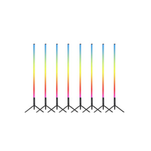 Products: x8 - LED PIXEL TUBE - Smart Phone Controllable Goodtime DJ Hire