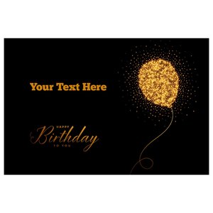 Products: Birthday Note on 4X6 Inches Photo Paper - GoodWishBox