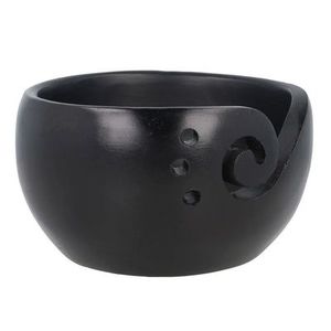 Products: Scheepjes Yarn bowl pinewood 15x10cm dark brown