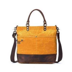 Products: Della Q Canvas Tote Bag, 38.1x34.3x12.7cm
