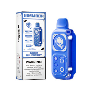 All Nic Salt: Nimmbox Wave Pod - Sour Blueberry
