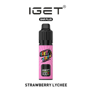 All Device: IGET Bar Plus Pod 3.0 Kit - Strawberry Lychee