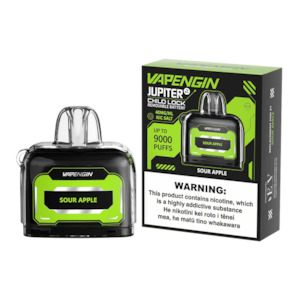 Vapengin Jupiter 2 Plus: Jupiter 2 Plus Pod- Sour Apple