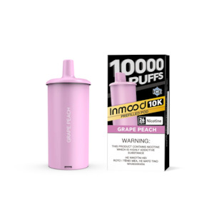 Inmood 10k Pod - Grape Peach