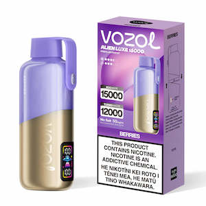 Vozol Alien Luxe: Vozol Alien Luxe Kit - Berries