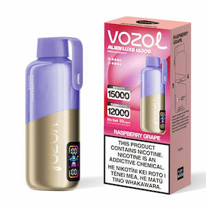 Vozol Alien Luxe: Vozol Alien Luxe Kit - Raspberry Grape