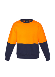 Unisex Hi Vis Crew Sweatshirt