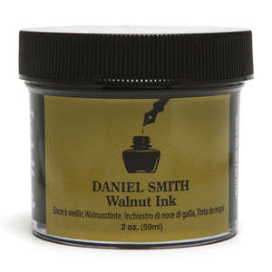 Watercolour Mediums Varnishes: Daniel Smith Watercolour Medium Walnut Ink