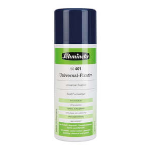 Watercolour Mediums Varnishes: Schmincke Watercolour Medium Universal Fixative Aerospray