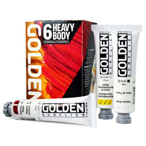 Golden Heavy Body Acrylic Paint Essentials Set