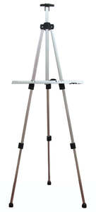 Easels: EXPRESSION ALUMINIUM EASEL SILVER