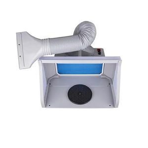 Aibrushes Accessories: FORMULA AIRBRUSH SPRAY BOOTH WITH LIGHTS & EXHAUST LARGE