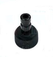 Harder & Steenbeck Airbrush Plug In Nipple Black