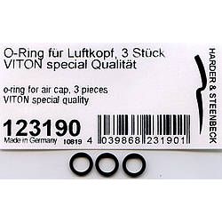 HARDER & STEENBECK AIRBRUSH O-RING FOR AIRCAP PACKET 3