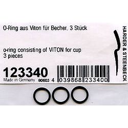 HARDER & STEENBECK AIRBRUSH O-RING FOR COLOUR CUP 3 PIECES