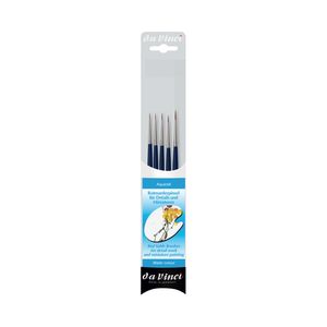 da Vinci Red Sable Miniature Brush Set 5