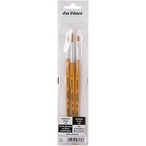 Flat Shape: da Vinci Universal Synthetic Brush Set 3