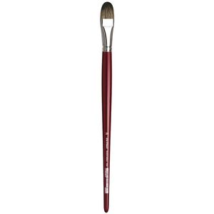 da Vinci Black Sable Brush Filbert